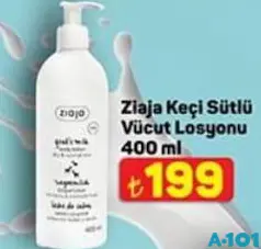 ZİAJA KEÇİ SÜTLÜ VÜCUT LOSYONU 400 ML ZİAJA KEÇİ SÜTLÜ VÜCUT LOSYONU 400 ML